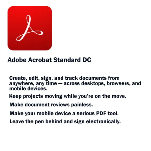 Adobe Acrobat Standard DC