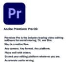 Adobe Premiere Pro CC