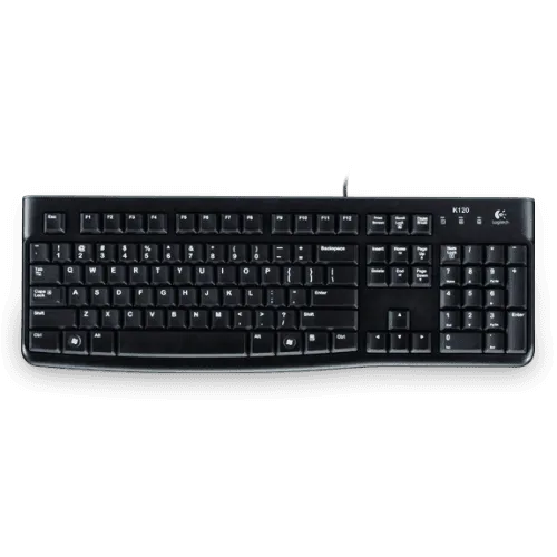 Logitech K120 Usb Keyboard With Bangla Black