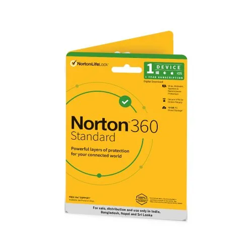 Norton 360 Standard 01 User 01 Year Subscription - Image 2