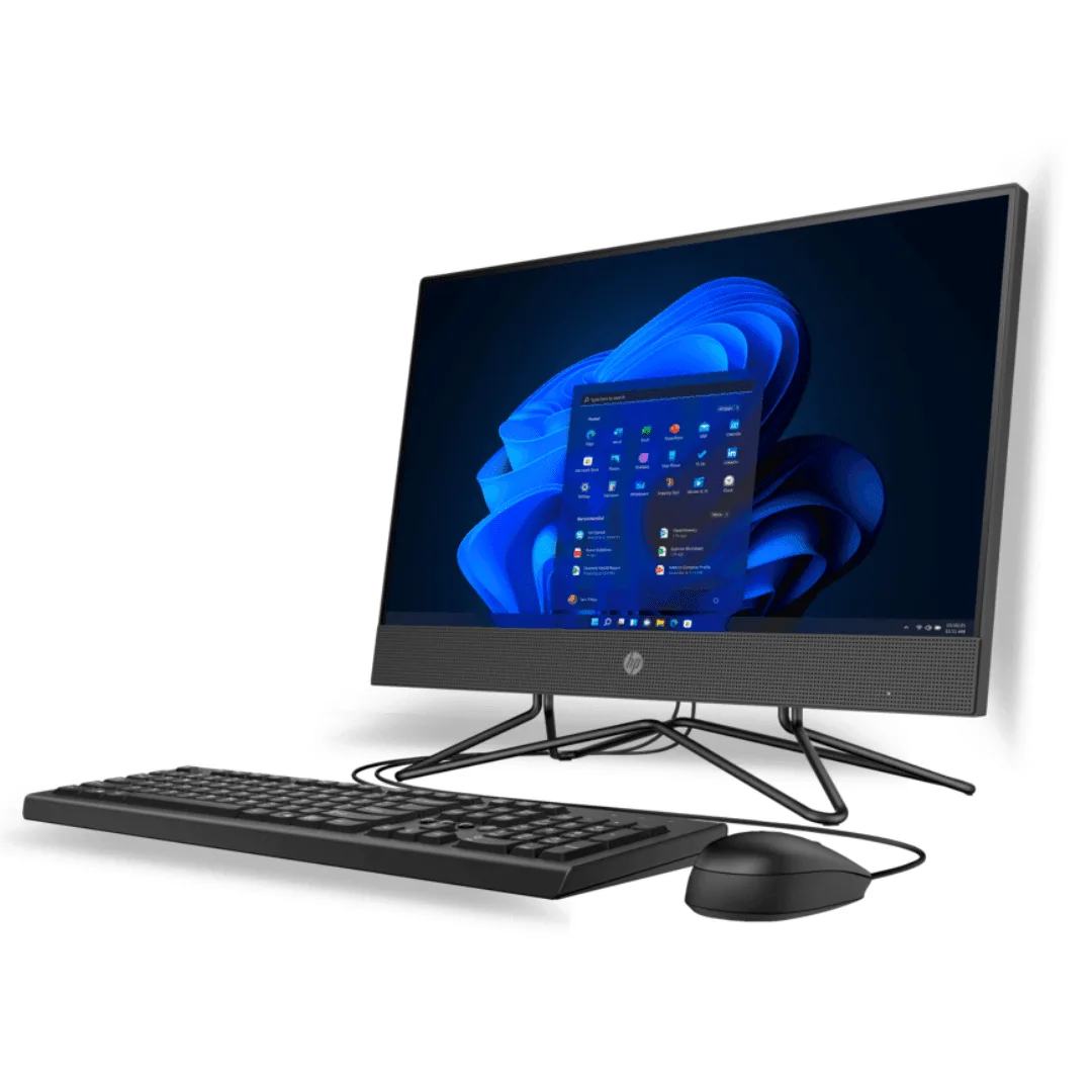 HP 200 G4 Intel® Core™ i5-1235U 12th GEN I 8GB RAM I 512GB SSD I Intel® UHD Graphics I 21.5 Inch FHD I FreeDOS I All-in-One PC