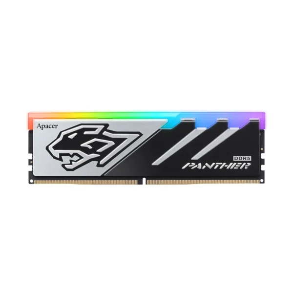 Apacer Panther RGB 16GB DDR5 6000MHz Silver-Black Gaming Desktop RAM